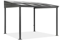 Toldo de aluminio 3 x 3 m Tarragona Garden Point antracita