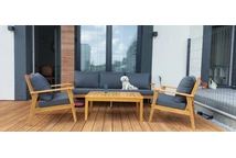 Muebles de jardín de madera Lucene Garden Point