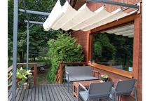 Toldo de terraza Santana crema 3x3m Garden Point
