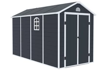 Casa de herramientas de plástico Bergen 1,9 x 3,7 m CoverTech antracita