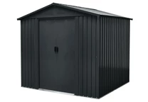Casa de herramientas metálica Helsinki 1,3 x 2,4 m StoreBoss antracita