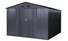 Casa de herramientas metálica Helsinki 3,7 x 3 m StoreBoss antracita