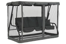 Columpio de jardín de metal antracita Valencia Garden Point