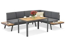 Conjunto de muebles de jardín Adria Garden Point antracita