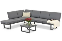 Conjunto de muebles de jardín Asti Garden Point antracita