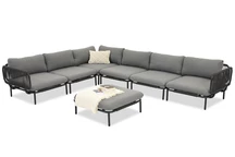 Garden Point Perez Corner 5 muebles esquineros antracita