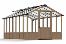 Invernadero de policarbonato Natura Cedar 2,37 x 5 m Palram - Canopia
