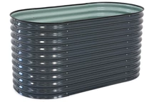 Jardinera metálica 800 l Mandal Store Boss antracita