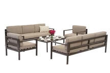 Juego de muebles de jardín de lujo Porto Coffee 8 bronce Garden Point