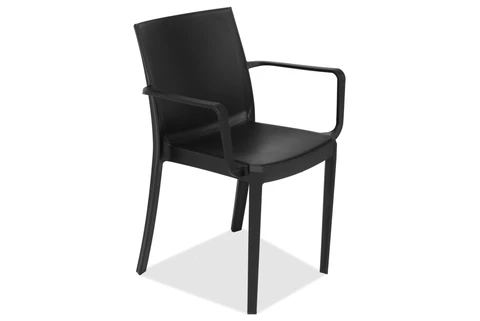 Conjunto de muebles de jardín King/Victoria blanco y antracita para 8 personas Bica