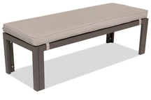 Banco de jardín Porto Garden Point marrón