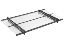 Marquesina de puerta Dortmund 150 x 80 cm CoverTech antracita