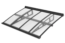Marquesina de puerta Kassel 100 x 150 cm CoverTech antracita