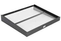 Marquesina de puerta Lubeka 80 x 100 cm CoverTech antracita