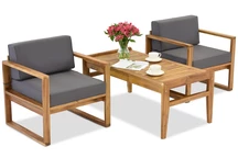 Muebles de jardín de madera de acacia de Maskat Terrace Garden Point