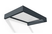Marquesina de aluminio Sophia 1,2 m Palram - Canopia antracita