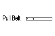Pieza Pull Belt para pérgola LaPalma