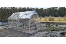 Invernadero de policarbonato Harmony Silver 1,85 x 3,7 m Palram - Canopia