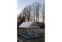 Invernadero de policarbonato Harmony Silver 1,85 x 3,7 m Palram - Canopia