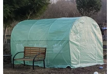 Túnel de film para el cultivo de plantas 2x3,5m verde Garden Point