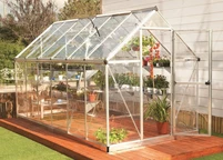 Invernadero de policarbonato Harmony Silver 1,85 x 3,7 m Palram - Canopia