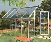 Invernadero de policarbonato Harmony Silver 1,85 x 3,1m Palram