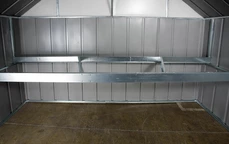 Construcción de una estantería/mesa de trabajo para casas Arrow