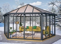 Jardín de invierno hexagonal de policarbonato Garda Palram - Canopia
