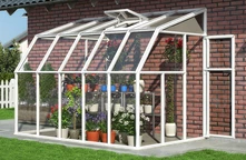 Jardines de invierno con paneles Sum Room Palram - Canopia 2 x 3,24 m blanco