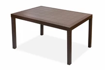 Mesa de mimbre marrón Houston