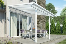 Sierra Palram pérgola aluminio 300x305 blanco