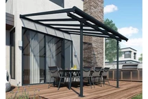 Sierra Palram pérgola de aluminio 3 x 3,05 m gris