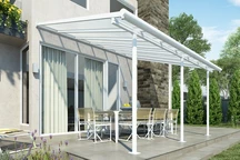 Terraza cubierta aluminio Sierra Palram 300 x 425 blanco