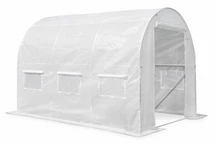 Tienda con film multi-estacional 2x4,5m blanco Garden Point
