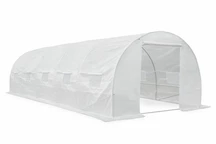 Túnel de film con armazón metálico 3x8m blanco Garden Point