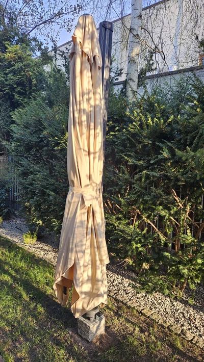 Sombrilla Garden Point beige Siena 3x4m Garden Point
